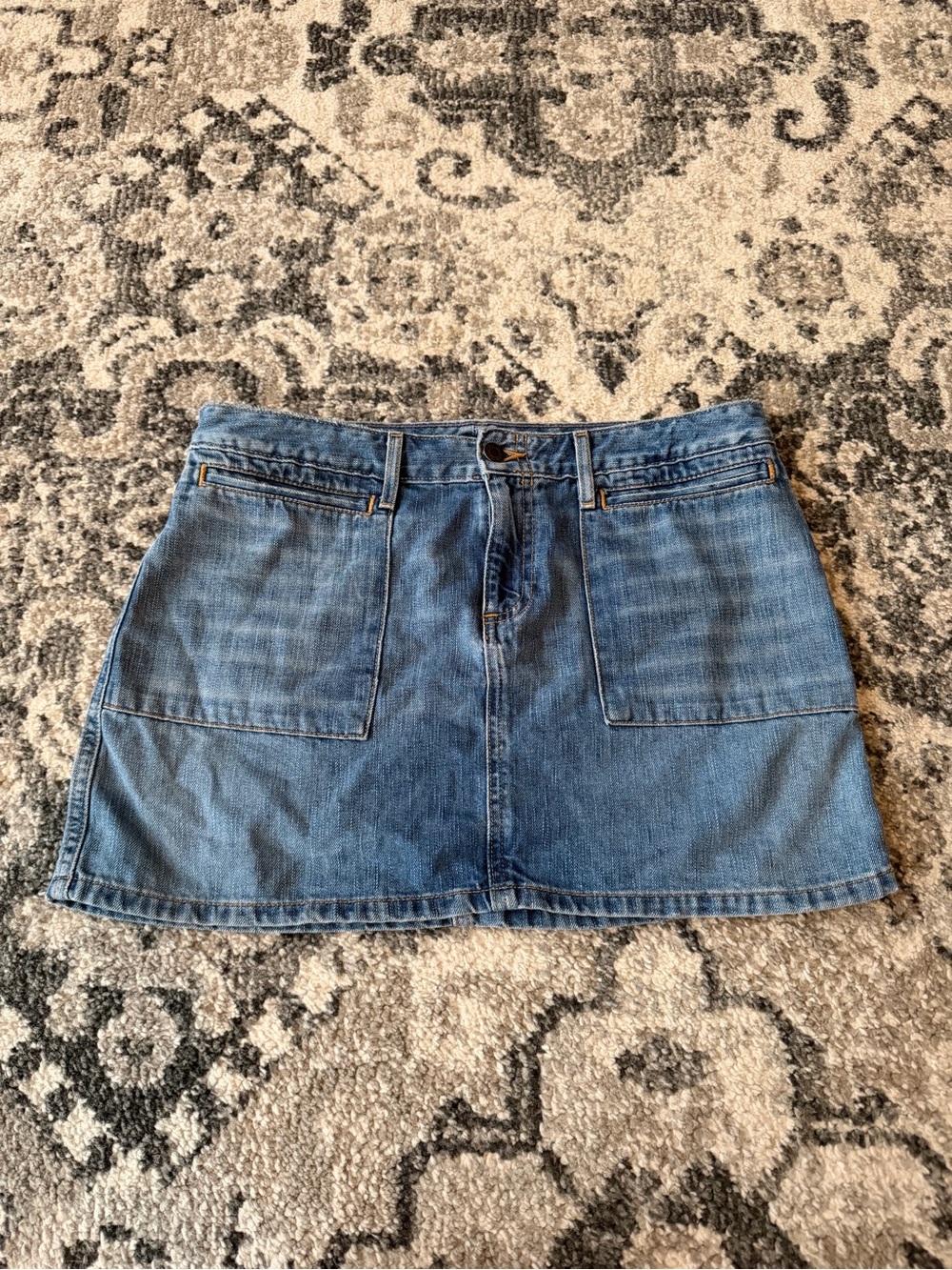 American Eagle Denim Mini Skirt - Blue